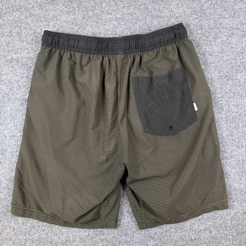 Vuori Kore Shorts Mens M Brown Striped 8